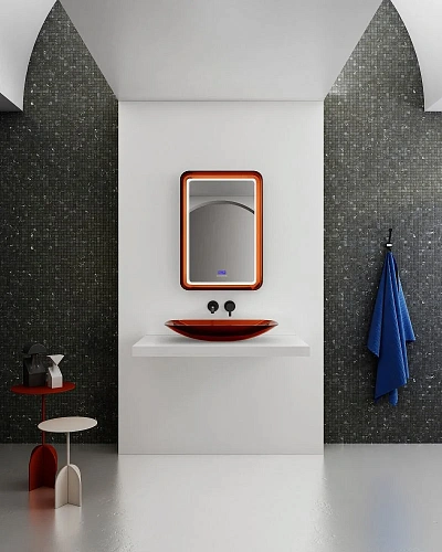 Зеркало ABBER Kristall AT6701Opal с подсветкой Зеркало ABBER Kristall AT6701Opal с подсветкой