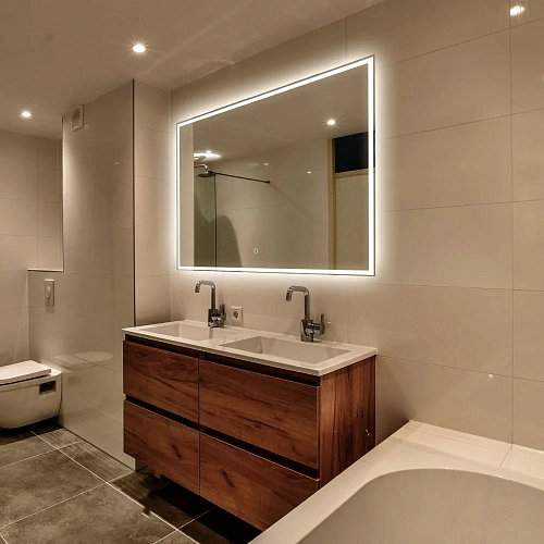 Зеркало ABBER See AG6108SXL-1.0 с подсветкой, сенсор, диммер Зеркало ABBER See AG6108SXL-1.0 с подсветкой, сенсор, диммер