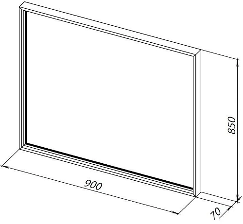 Зеркало Allen Brau Liberty 90 1.330015.60 медь браш Зеркало Allen Brau Liberty 90 1.330015.60 медь браш