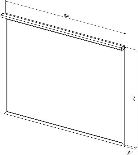 Зеркало Allen Brau Priority 1.31016.BB 90 черный браш Зеркало Allen Brau Priority 1.31016.BB 90 черный браш