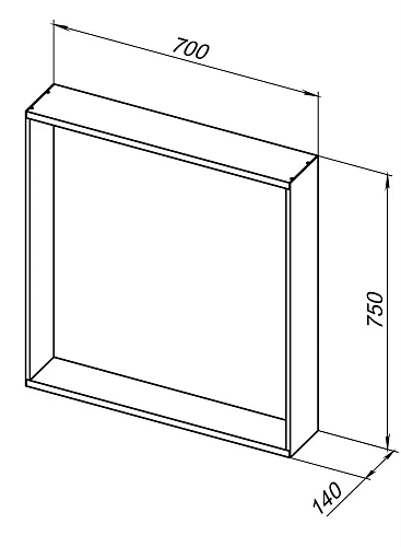 Зеркало Allen Brau Reality 1.32017.03 70 латунь браш Зеркало Allen Brau Reality 1.32017.03 70 латунь браш