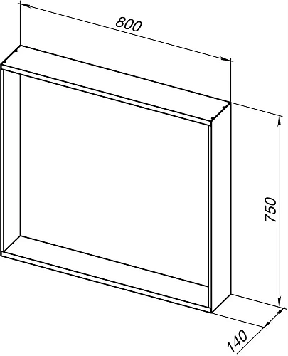 Зеркало Allen Brau Reality 1.32018.03 80 латунь браш Зеркало Allen Brau Reality 1.32018.03 80 латунь браш