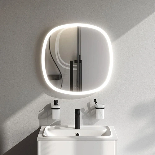 Зеркало AM.PM Func M8FMOX0601WGS с LED-подсветкой, сенсором, 60 см Зеркало AM.PM Func M8FMOX0601WGS с LED-подсветкой, сенсором, 60 см