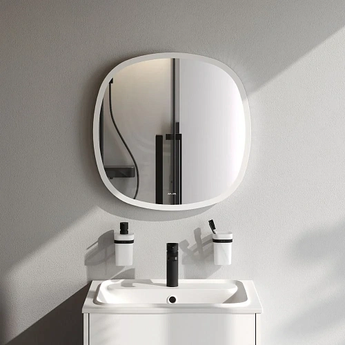 Зеркало AM.PM Func M8FMOX0601WGS с LED-подсветкой, сенсором, 60 см Зеркало AM.PM Func M8FMOX0601WGS с LED-подсветкой, сенсором, 60 см