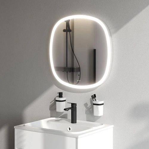 Зеркало AM.PM Func M8FMOX0601WGS с LED-подсветкой, сенсором, 60 см Зеркало AM.PM Func M8FMOX0601WGS с LED-подсветкой, сенсором, 60 см