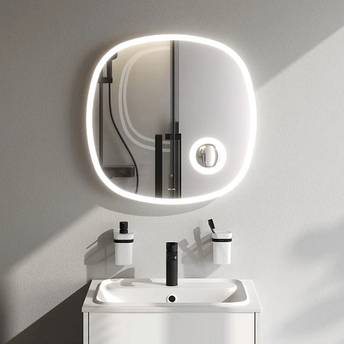 Зеркало AM.PM Func M8FMOX0653SA с LED-подсветкой, сенсорром Зеркало AM.PM Func M8FMOX0653SA с LED-подсветкой, сенсорром