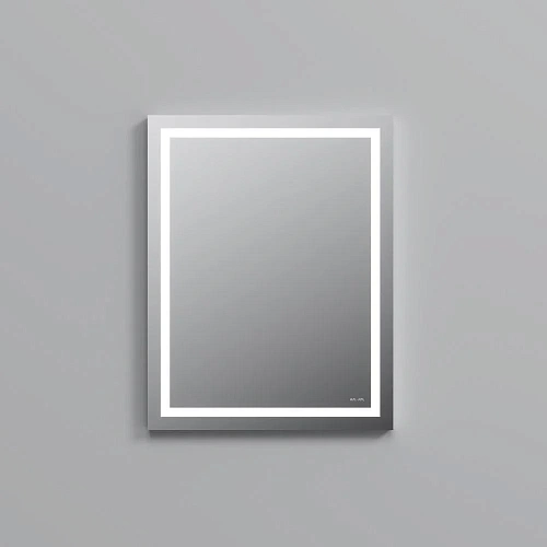 Зеркало AM.PM Gem M91AMOX0651WG с LED-подсветкой, 65 см Зеркало AM.PM Gem M91AMOX0651WG с LED-подсветкой, 65 см