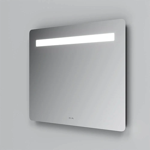 Зеркало AM.PM Like M80MOX0801WG 80 см с подсветкой, универсальное Зеркало AM.PM Like M80MOX0801WG 80 см с подсветкой, универсальное