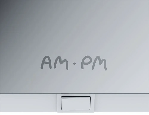 Зеркало AM.PM Like M80MOX0801WG 80 см с подсветкой, универсальное Зеркало AM.PM Like M80MOX0801WG 80 см с подсветкой, универсальное