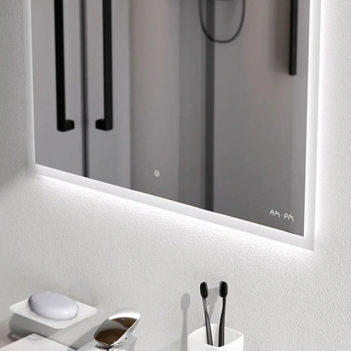 Зеркало AM.PM Spirit V2.0 M71AMOX0601SA с LED-подсветкой и системой антизапотевания, сенсор, 60 см Зеркало AM.PM Spirit V2.0 M71AMOX0601SA с LED-подсветкой и системой антизапотевания, сенсор, 60 см