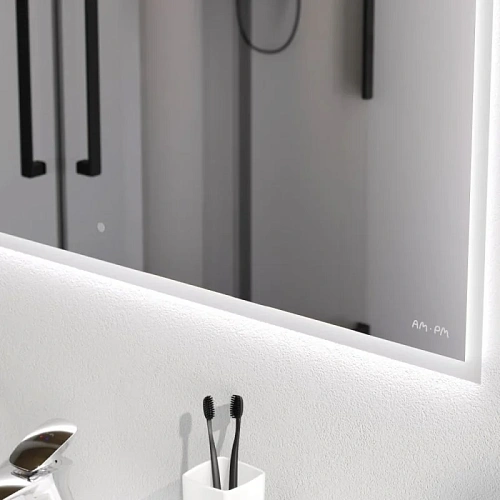 Зеркало AM.PM Spirit V2.0 M71AMOX1001SA с LED-подсветкой и системой антизапотевания, сенсор, 100 см Зеркало AM.PM Spirit V2.0 M71AMOX1001SA с LED-подсветкой и системой антизапотевания, сенсор, 100 см