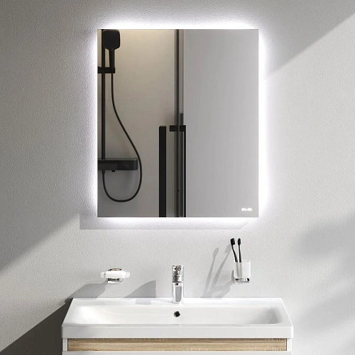 Зеркало AM.PM X-Joy M85MOX10601S с LED-подсветкой, сенсором, 60 см Зеркало AM.PM X-Joy M85MOX10601S с LED-подсветкой, сенсором, 60 см