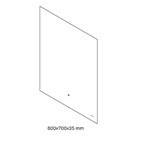 Зеркало AM.PM X-Joy M85MOX10601S с LED-подсветкой, сенсором, 60 см Зеркало AM.PM X-Joy M85MOX10601S с LED-подсветкой, сенсором, 60 см