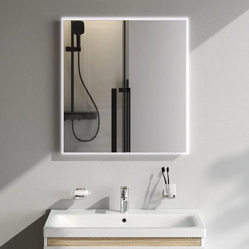 Зеркало AM.PM X-Joy M85MOX10651S с LED-подсветкой, сенсорром, 65 см Зеркало AM.PM X-Joy M85MOX10651S с LED-подсветкой, сенсорром, 65 см