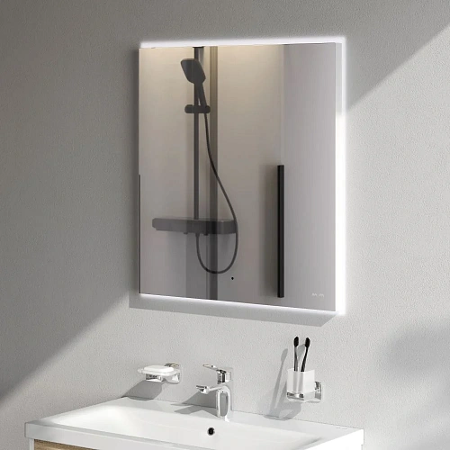 Зеркало AM.PM X-Joy M85MOX10651S с LED-подсветкой, сенсорром, 65 см Зеркало AM.PM X-Joy M85MOX10651S с LED-подсветкой, сенсорром, 65 см