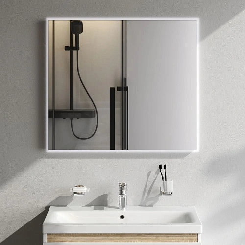 Зеркало AM.PM X-Joy M85MOX10801S с LED-подсветкой, сенсорром, 80 см Зеркало AM.PM X-Joy M85MOX10801S с LED-подсветкой, сенсорром, 80 см