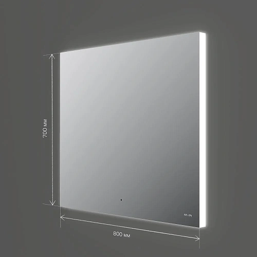 Зеркало AM.PM X-Joy M85MOX10801S с LED-подсветкой, сенсорром, 80 см Зеркало AM.PM X-Joy M85MOX10801S с LED-подсветкой, сенсорром, 80 см