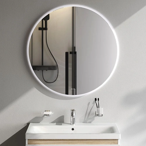 Зеркало AM.PM X-Joy M85MOX40801S с LED-подсветкой, сенсорром, 80 см Зеркало AM.PM X-Joy M85MOX40801S с LED-подсветкой, сенсорром, 80 см