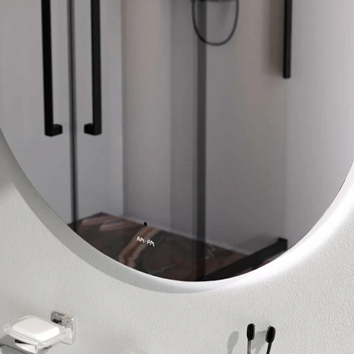 Зеркало AM.PM X-Joy M85MOX40801S с LED-подсветкой, сенсорром, 80 см Зеркало AM.PM X-Joy M85MOX40801S с LED-подсветкой, сенсорром, 80 см