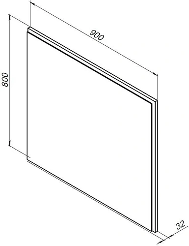 Зеркало Aquanet Nova Lite 90 дуб рустикальный LED 00249516 Зеркало Aquanet Nova Lite 90 дуб рустикальный LED 00249516