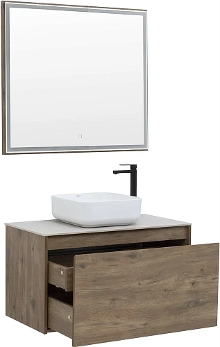 Зеркало Aquanet Nova Lite 90 дуб рустикальный LED 00249516 Зеркало Aquanet Nova Lite 90 дуб рустикальный LED 00249516