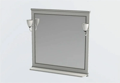 Зеркало Aquanet Валенса 100 белый 00180290 Зеркало Aquanet Валенса 100 белый 00180290