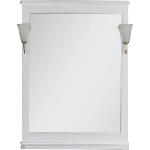 Зеркало Aquanet Валенса 70 белый 00180150 Зеркало Aquanet Валенса 70 белый 00180150