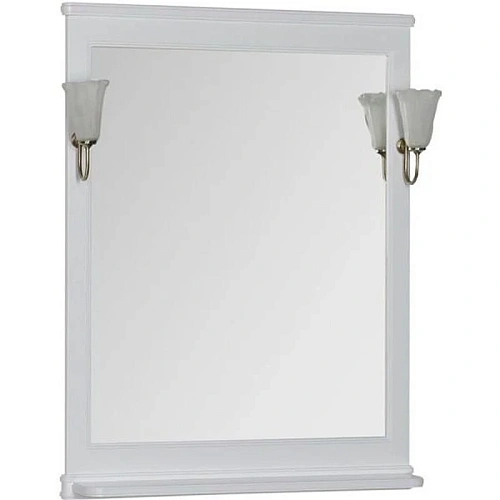 Зеркало Aquanet Валенса 70 белый 00180150 Зеркало Aquanet Валенса 70 белый 00180150