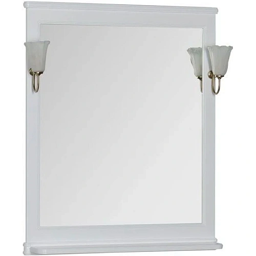 Зеркало Aquanet Валенса 80 белый 00180151 Зеркало Aquanet Валенса 80 белый 00180151