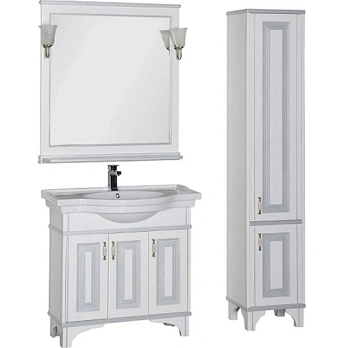 Зеркало Aquanet Валенса 90 белый 00180046 Зеркало Aquanet Валенса 90 белый 00180046