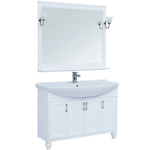 Зеркало Aquanet Валенса NEW 120 белый 00238831 Зеркало Aquanet Валенса NEW 120 белый 00238831