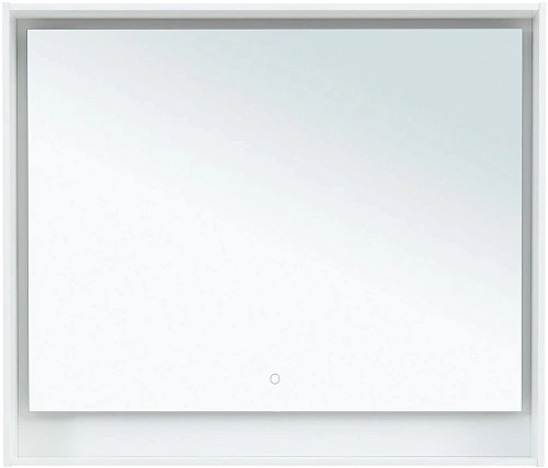 Зеркало Aquanet Милан 100 белый глянец 00306372 Зеркало Aquanet Милан 100 белый глянец 00306372