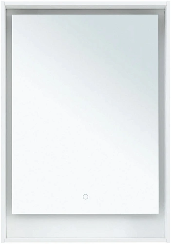 Зеркало Aquanet Милан 60 белый глянец 00306380 Зеркало Aquanet Милан 60 белый глянец 00306380
