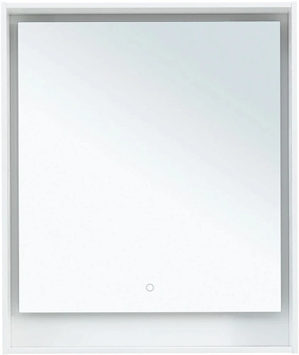 Зеркало Aquanet Милан 70 белый глянец 00336391 Зеркало Aquanet Милан 70 белый глянец 00336391