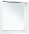 Зеркало Aquanet Милан 80 белый глянец 00306384 Зеркало Aquanet Милан 80 белый глянец 00306384