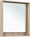 Зеркало Aquanet Милан 80 дуб светлый 00336405 Зеркало Aquanet Милан 80 дуб светлый 00336405