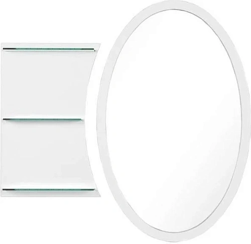 Зеркало Aquanet Опера L/R 70 белый 00212365 Зеркало Aquanet Опера L/R 70 белый 00212365