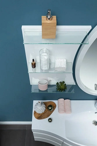 Зеркало Aquanet Опера L/R 70 белый 00212365 Зеркало Aquanet Опера L/R 70 белый 00212365