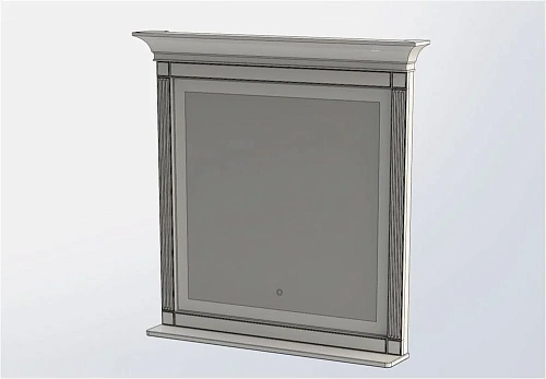 Зеркало Aquanet Селена 105 белый/серебро 00201647 Зеркало Aquanet Селена 105 белый/серебро 00201647