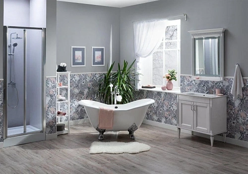 Зеркало Aquanet Селена 90 белый/серебро 00201646 Зеркало Aquanet Селена 90 белый/серебро 00201646