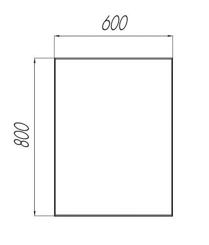 Зеркало Aquaton Брук 60 1A200102BC010 Зеркало Aquaton Брук 60 1A200102BC010
