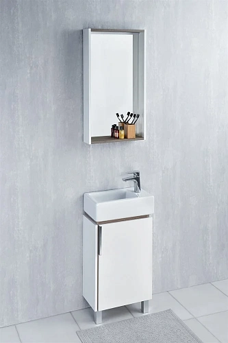 Зеркало Aquaton Бэлла белый, джарра 1A221702BBAZ0 Зеркало Aquaton Бэлла белый, джарра 1A221702BBAZ0