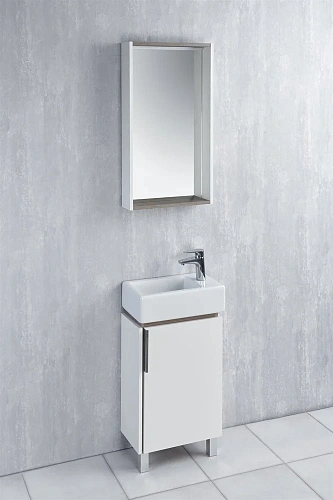 Зеркало Aquaton Бэлла белый, джарра 1A221702BBAZ0 Зеркало Aquaton Бэлла белый, джарра 1A221702BBAZ0