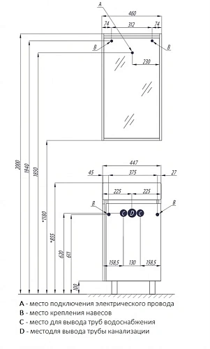 Зеркало Aquaton Бэлла белый, джарра 1A221702BBAZ0 Зеркало Aquaton Бэлла белый, джарра 1A221702BBAZ0