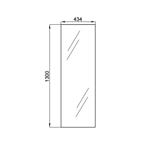 Зеркало Aquaton Интегро М белое 1A144402IN010 Зеркало Aquaton Интегро М белое 1A144402IN010