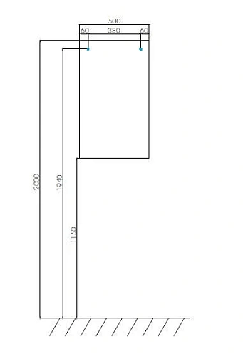 Зеркало Aquaton Йорк 50 1A171002YO010 Зеркало Aquaton Йорк 50 1A171002YO010