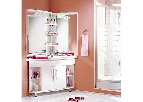 Зеркало Aquaton Лас-Вегас (1A0513K0LA01R) правостороннее Зеркало Aquaton Лас-Вегас (1A0513K0LA01R) правостороннее