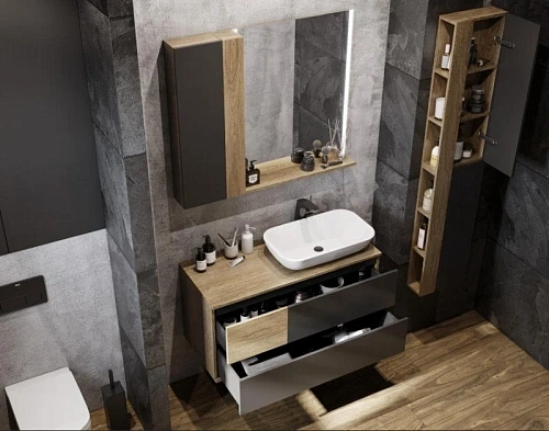 Зеркало Aquaton Терра 70 дуб кантри 1A247002TEDY0 Зеркало Aquaton Терра 70 дуб кантри 1A247002TEDY0