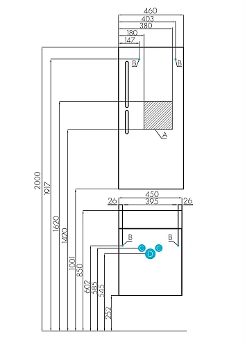 Зеркало Aquaton Эклипс 1A129002EK010 Зеркало Aquaton Эклипс 1A129002EK010