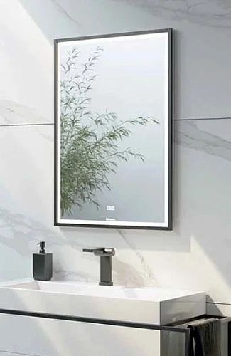 Зеркало Aqwella Clarberg Logiс 60 LOG0206 со светодиодной подсветкой, антизапотеванием 600х900х3 мм Зеркало Aqwella Clarberg Logiс 60 LOG0206 со светодиодной подсветкой, антизапотеванием 600х900х3 мм